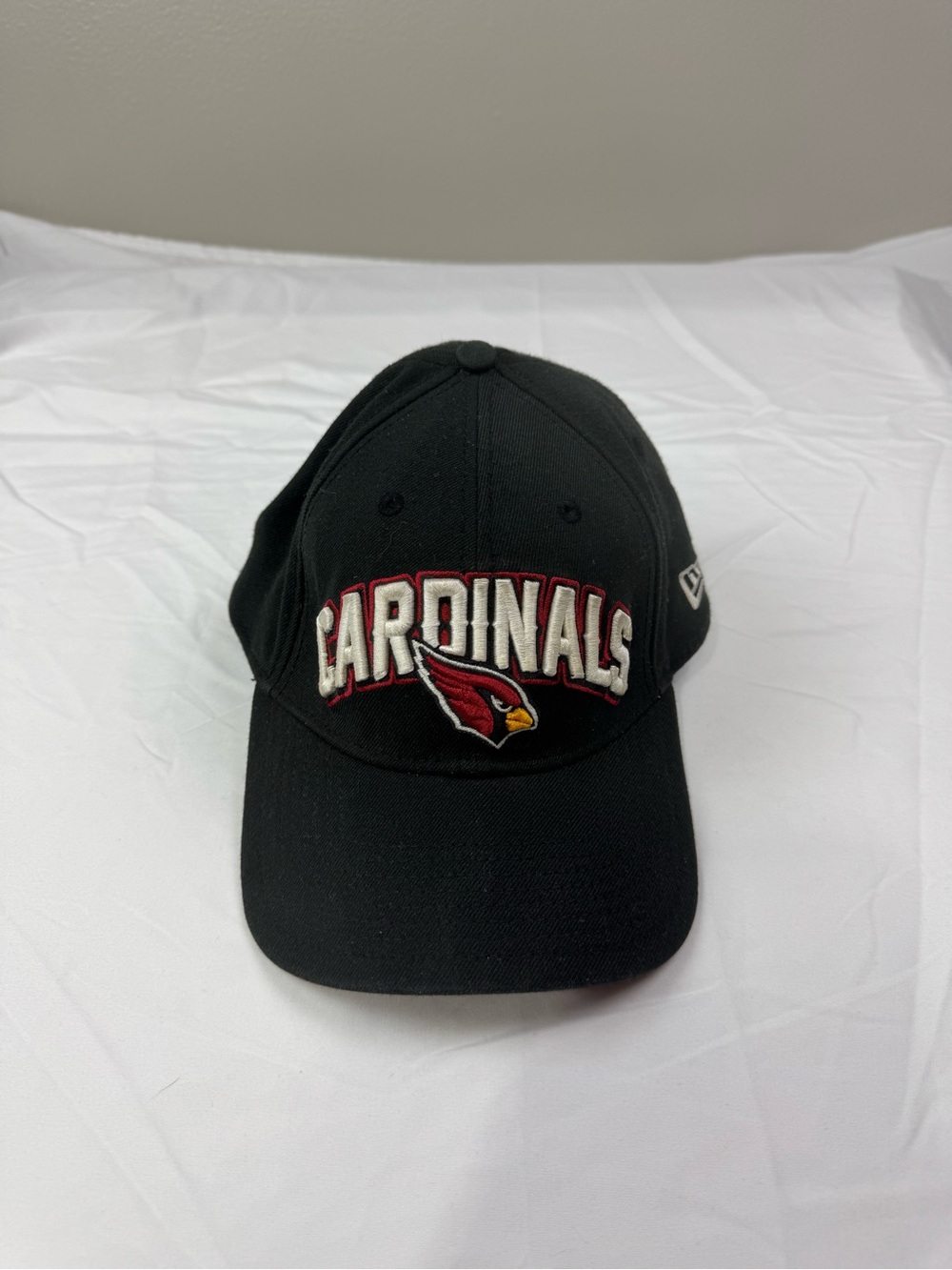 New Era Black Arizona Cardinals Embroidered Logo Cap